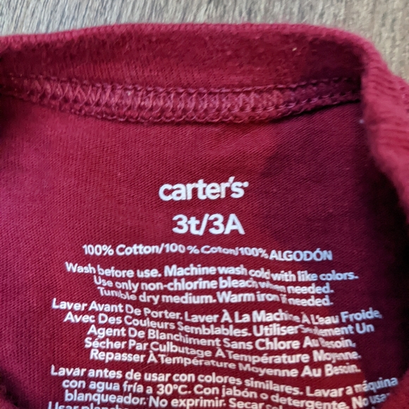 Carter's long sleeve 3T shirts - Picture 5 of 6